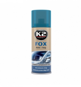 kosmetyk zapobiegający parowaniu szyb K2 FOX preparaty do czyszczenia szyb samochodowych